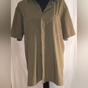 Dickies Olive Green Short Sleeve Shirt